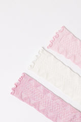 Baby Girl Knee High Socks 3-Pack