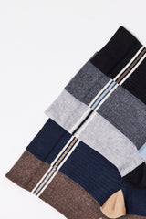 Men's Striped Crew Socks 5-Pack