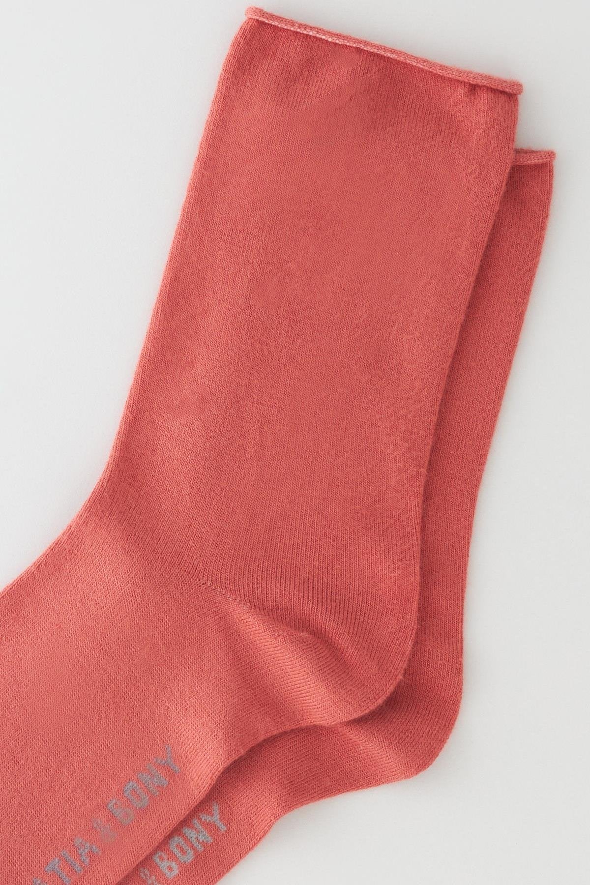 Women's Elastic-Free Modal Thin Socket Socks