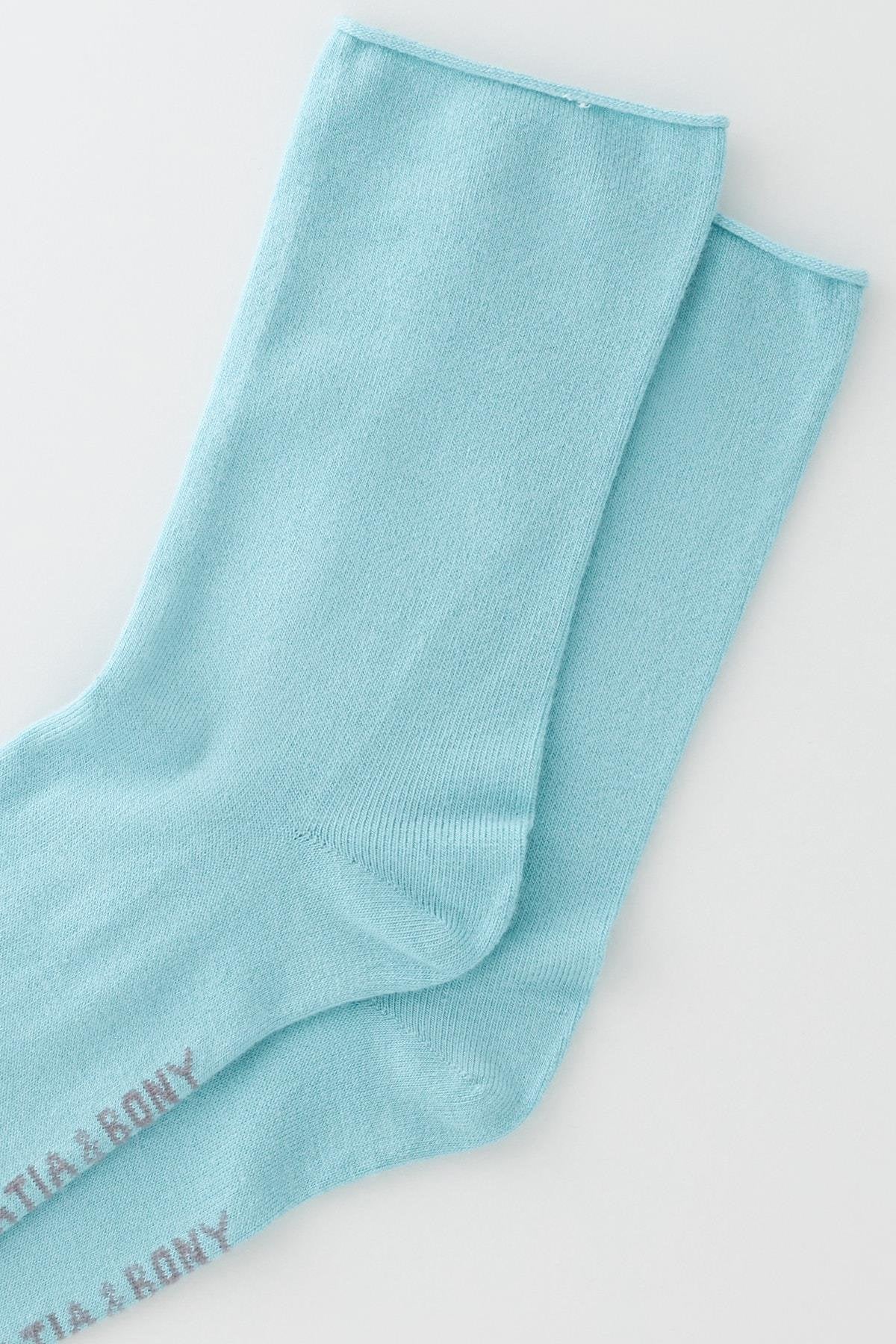 Women's Elastic-Free Modal Thin Socket Socks