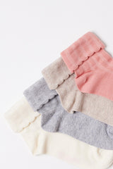 Girls ankle socks 4-pack