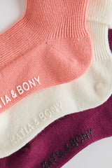 Children's socket socks 3-pack
