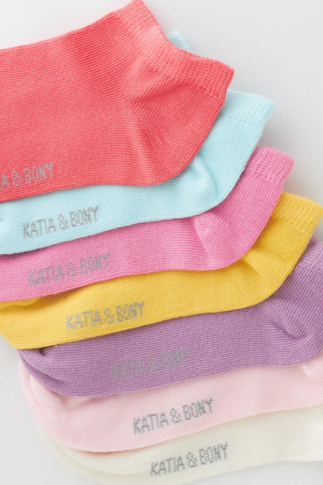 Girls Step Socks 7 Pack