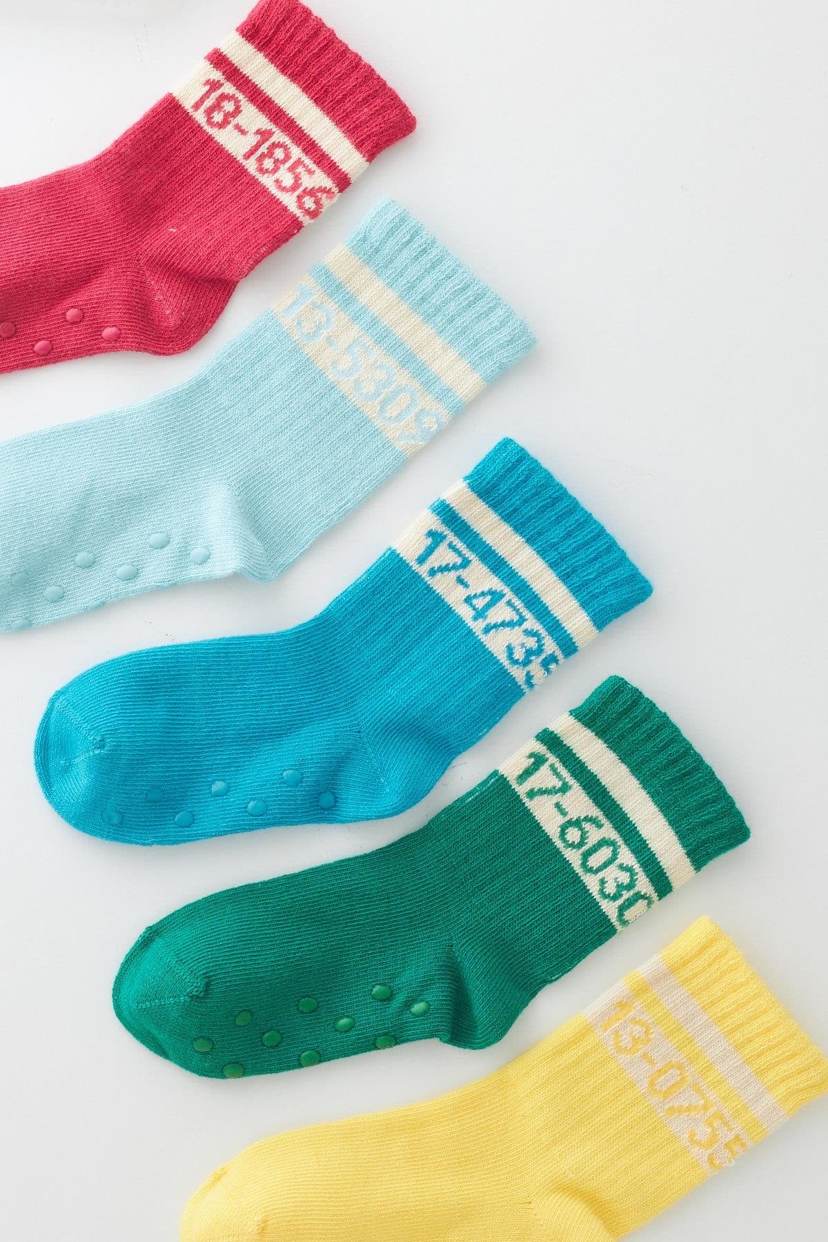 Baby Pantone Colour Boxed Socks 5-pack
