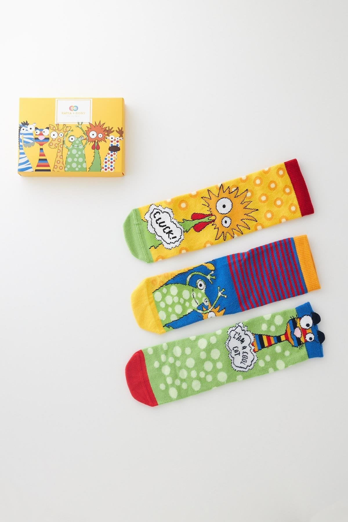 Boy's Rooster Boxed Socks 3-Pack