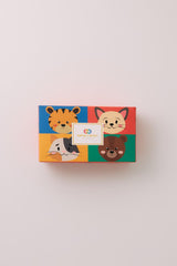 Children's Boxed Cute Animal Ankle Socks 4-Pack