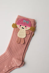 Girls Figured Knee High Socks