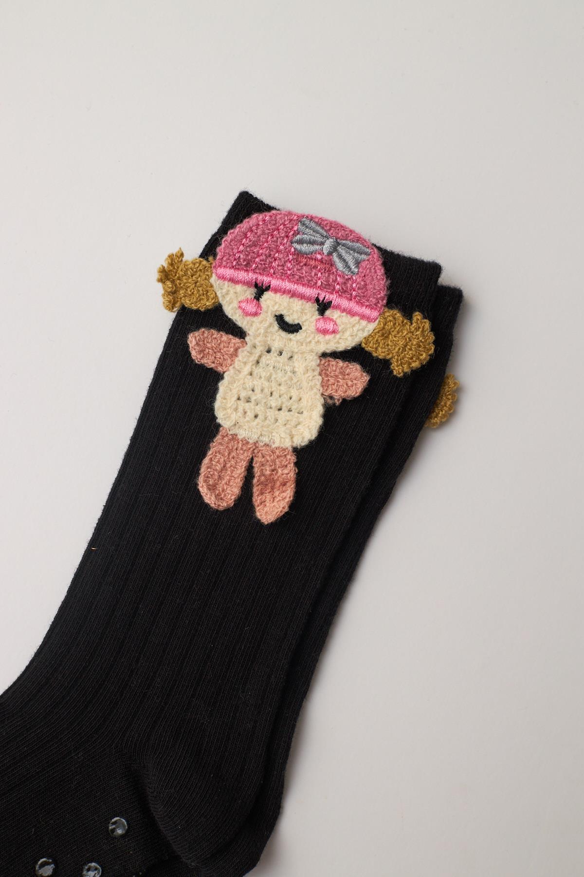 Girls Figured Knee High Socks