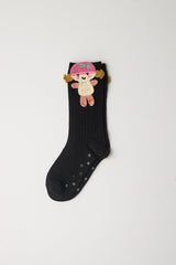 Girls Figured Knee High Socks
