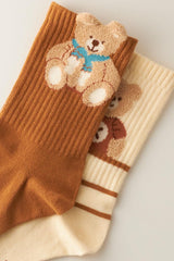 Women's Teddy Socket Socks 2-Pack