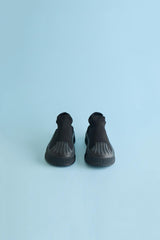 Children's Back To School Sock Sneakers - Black