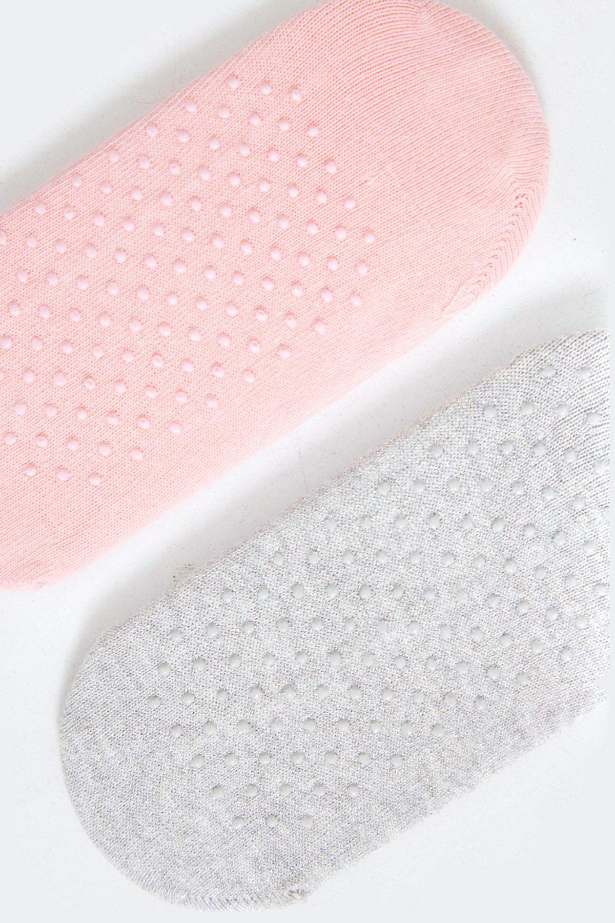 Children's Invisible Yoga Socks 2-Pack