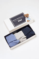 Medical Baby Socks Boxed 3-pack