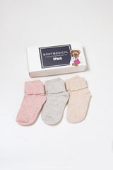 Medical Baby Socks Boxed 3-pack