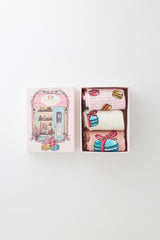 Girls Macaron Boxed Socks 3-Pack