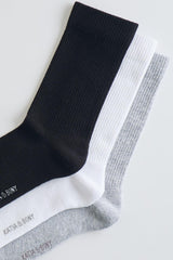 Cotton Sport Socks Unisex 3-pack