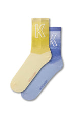 Women's Letter Socket Socks 2-Pack