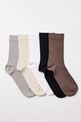 Unisex Crew Socks 5-Pack