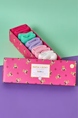 Baby Girl Bamboo Socks 5-pack