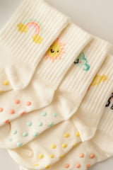 Baby Farm Pattern Socks 5-pack