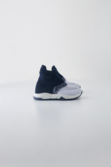 Children's Sock Sneakers - Navy / White