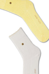 Women's Stud Detailed Derby Socket Socks 2-Pack