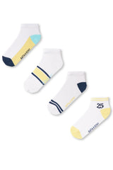 Boy's ankle socks 4-pack
