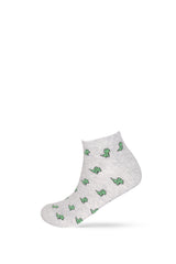 Men's Animal Patterned Ankle Socks 3-Pack
