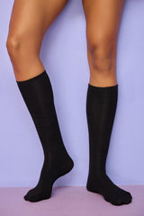 Women's Basic Knee High Socks