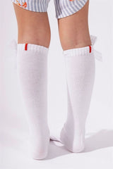 Family Knee Length Ribbon Children's Socks
