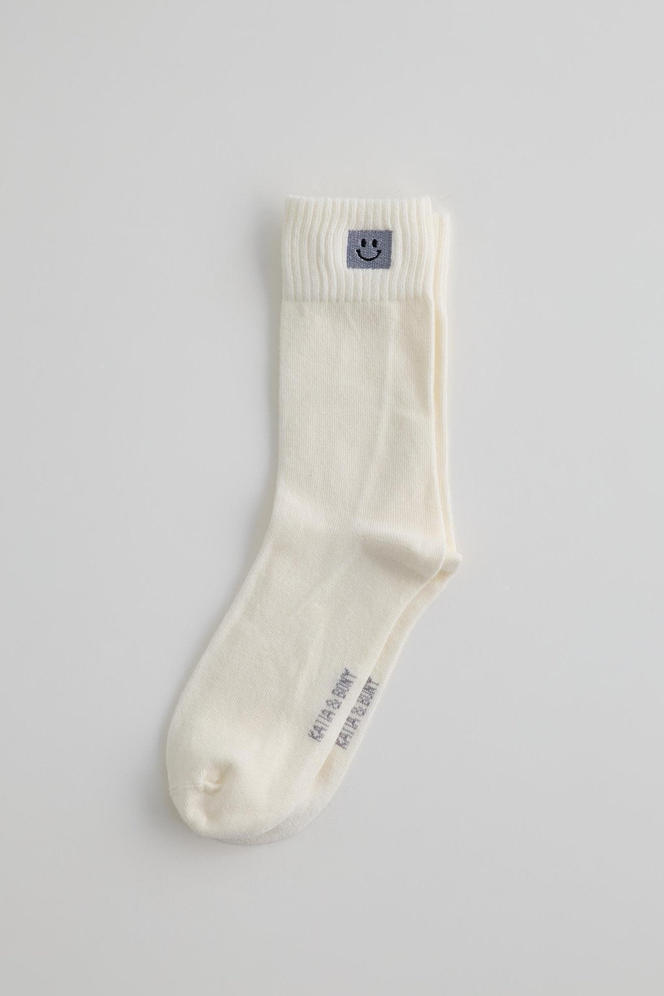 Smiley Face Ankle Socket Socks