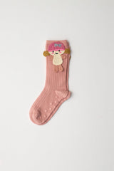Girls Figured Knee High Socks