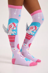 Unicorn Over-the-Knee Socks