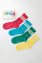 Pantone Color Socket Socks Boxed 4-Pack