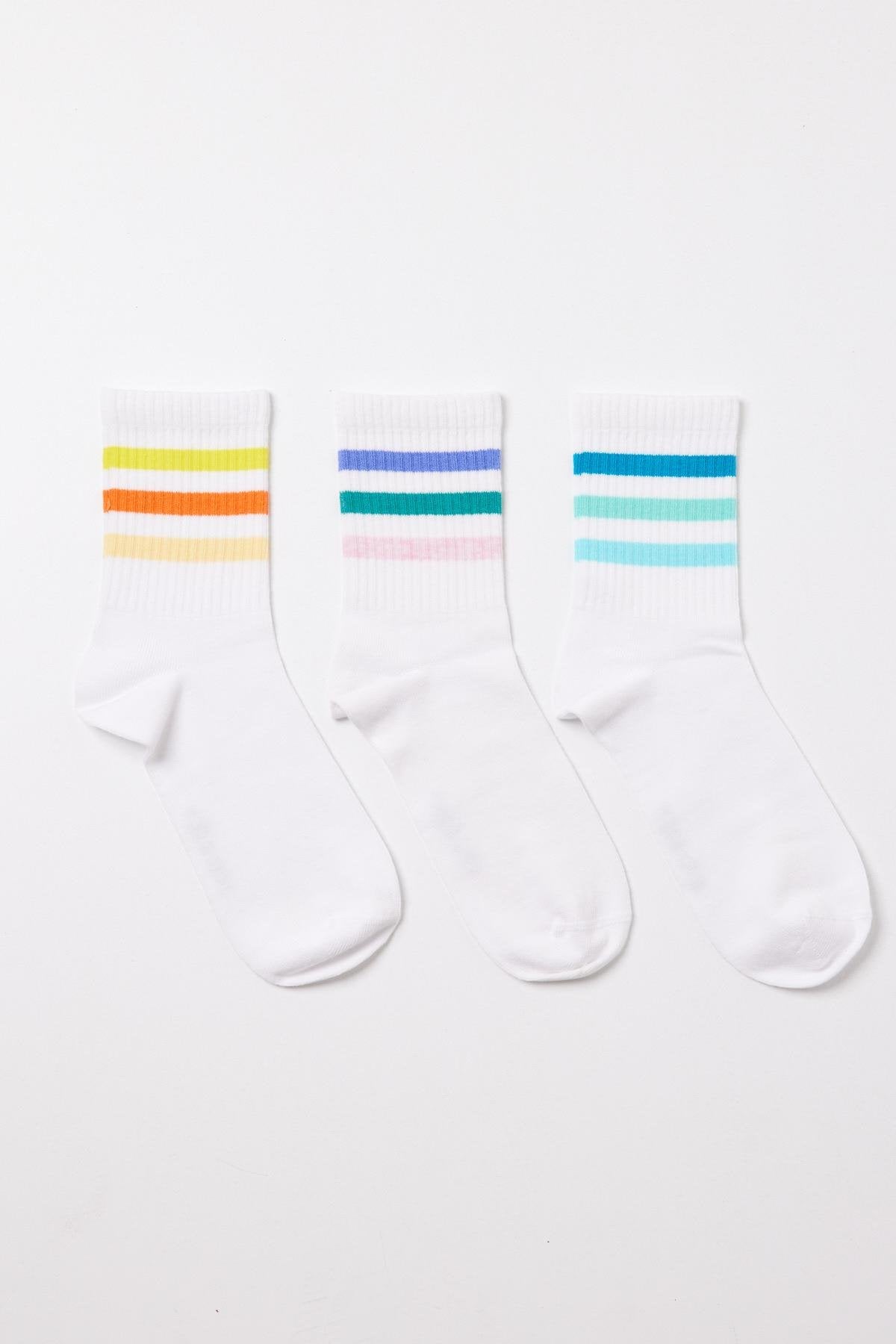 Women's Socket Socks Mix 3-Pack