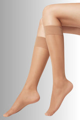 Women's Knee High Socket Socks - 15 Denier