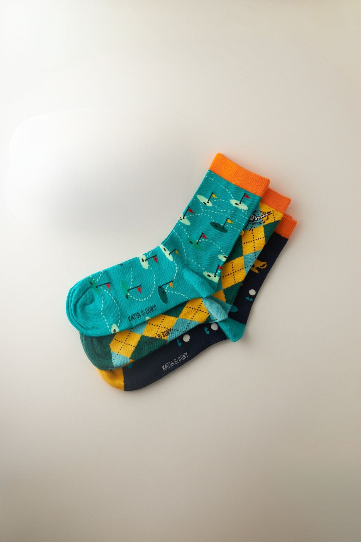 Golf Socket Socks Unisex 3-Pack