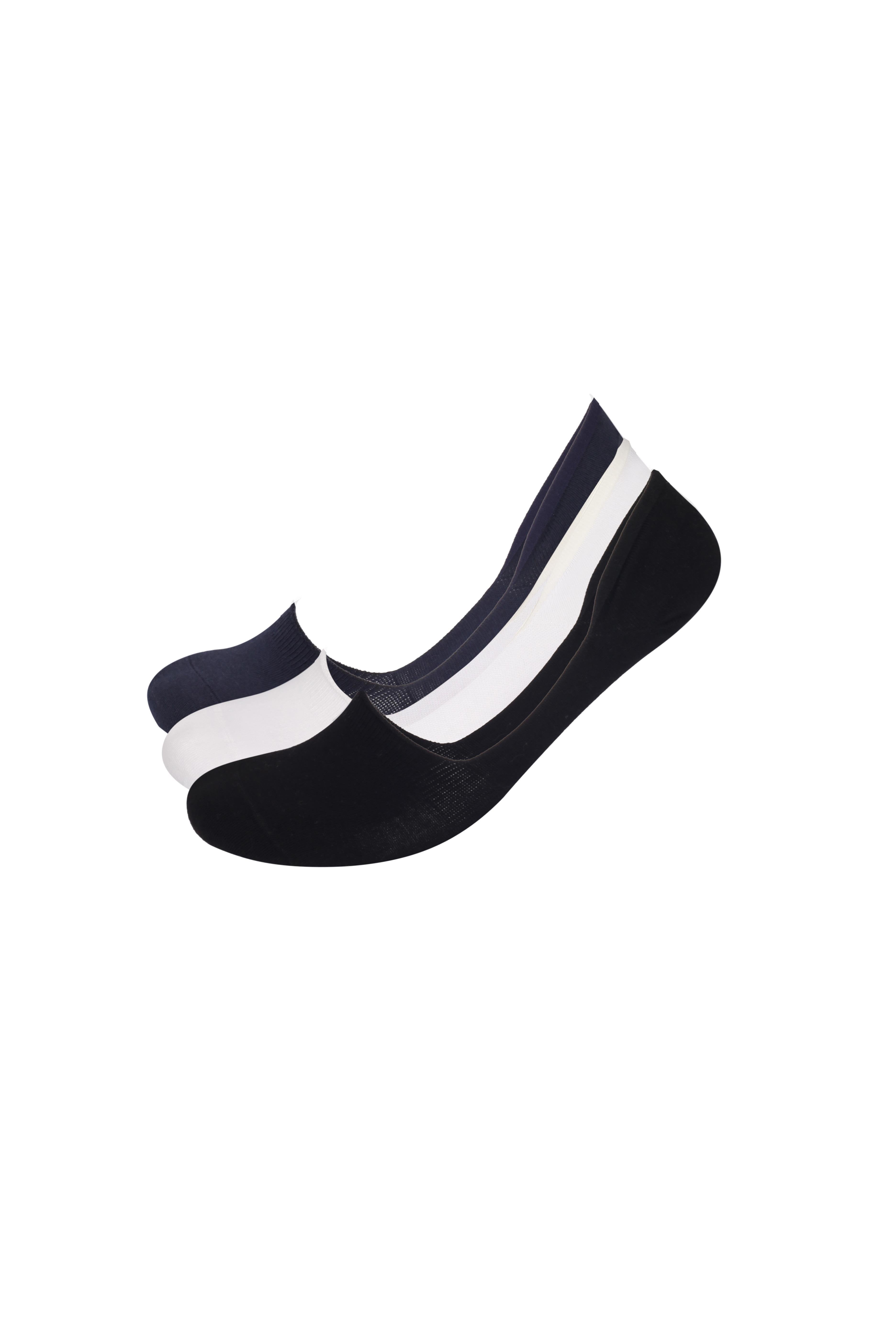 Men's Invisible Socks 3-Pack