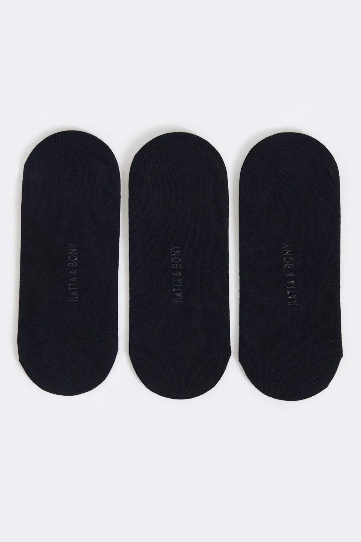 Men's Invisible Socks 3-Pack