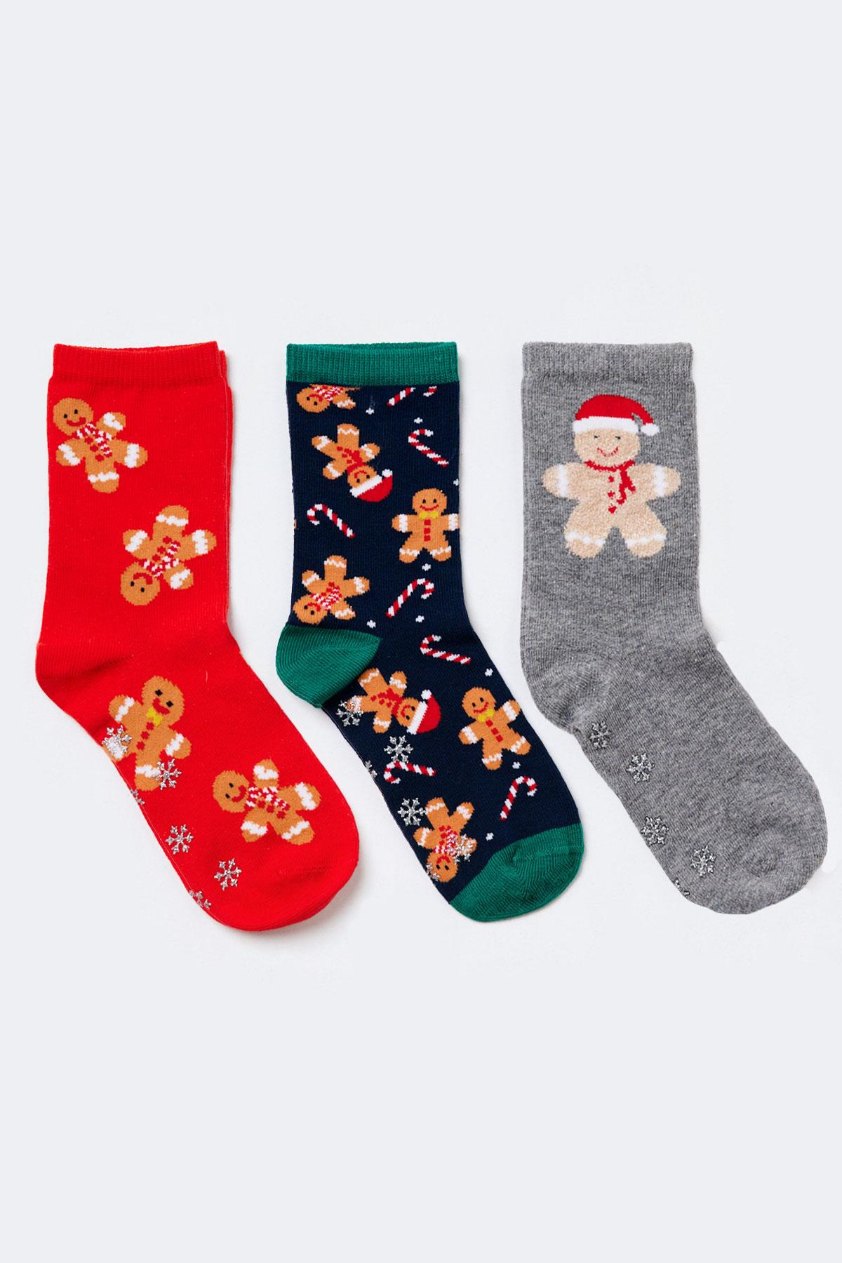 Children's Breadman Box Socks 3-Pack