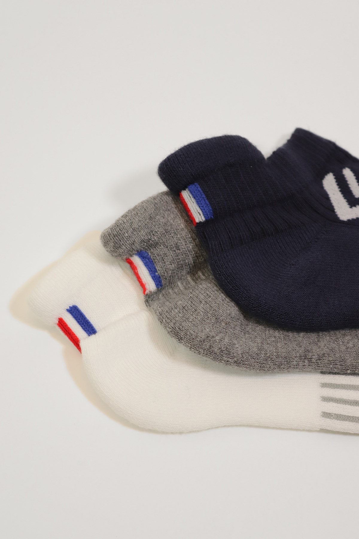 Unisex golf step socks 3-pack