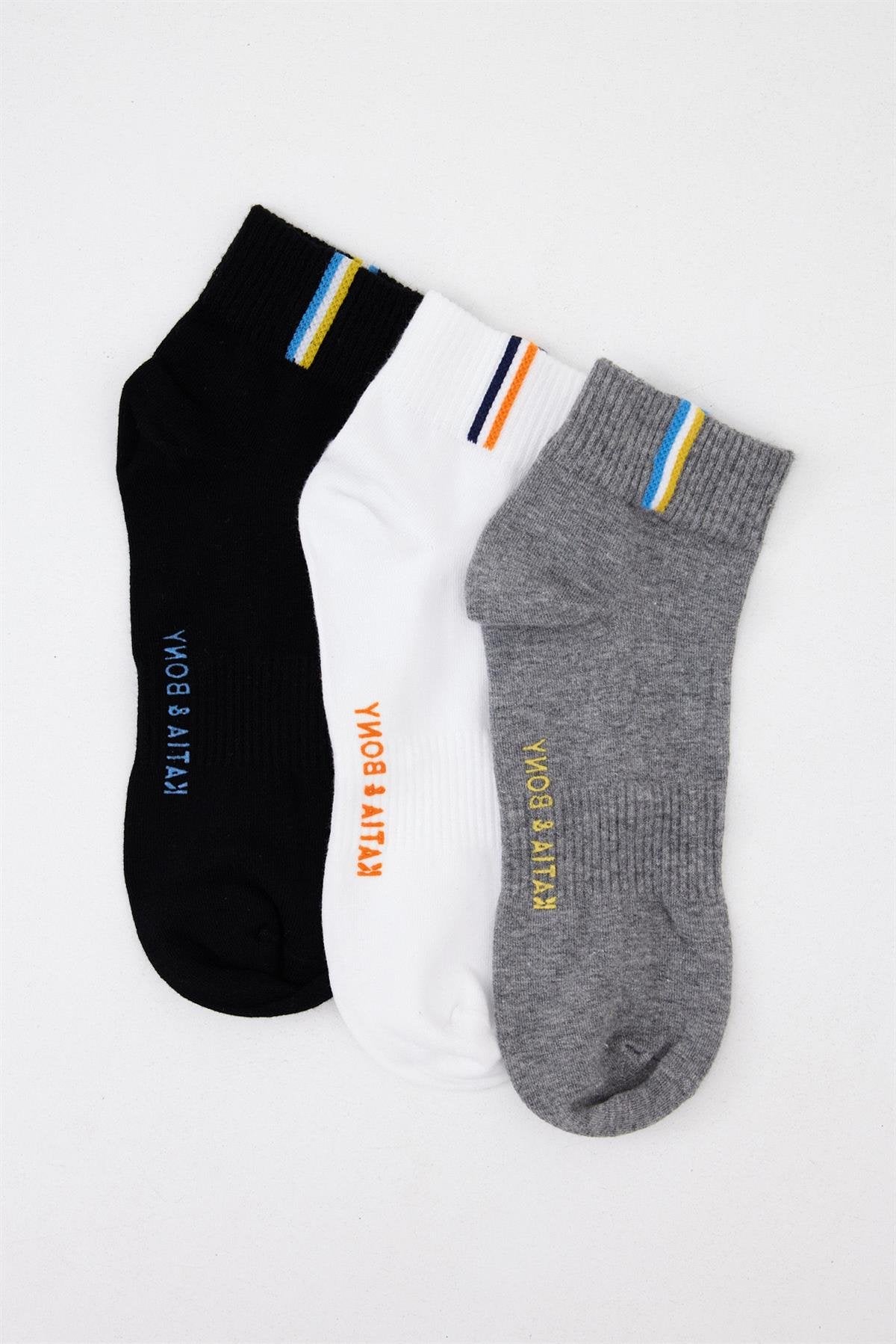Golf Unisex Step Socks 3 Pack