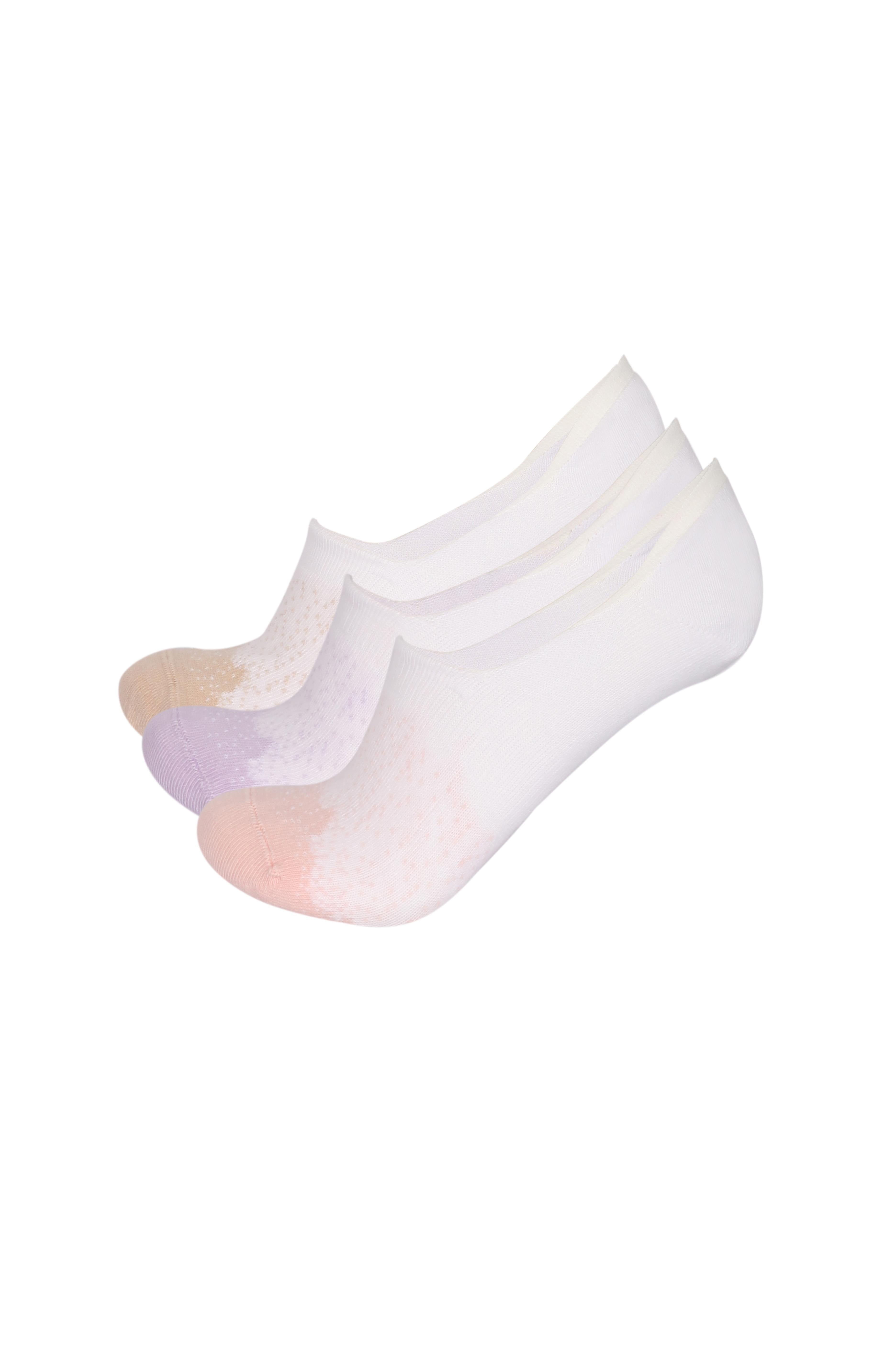 Women's Dot Detailed Ballerina Socks 3-Pack