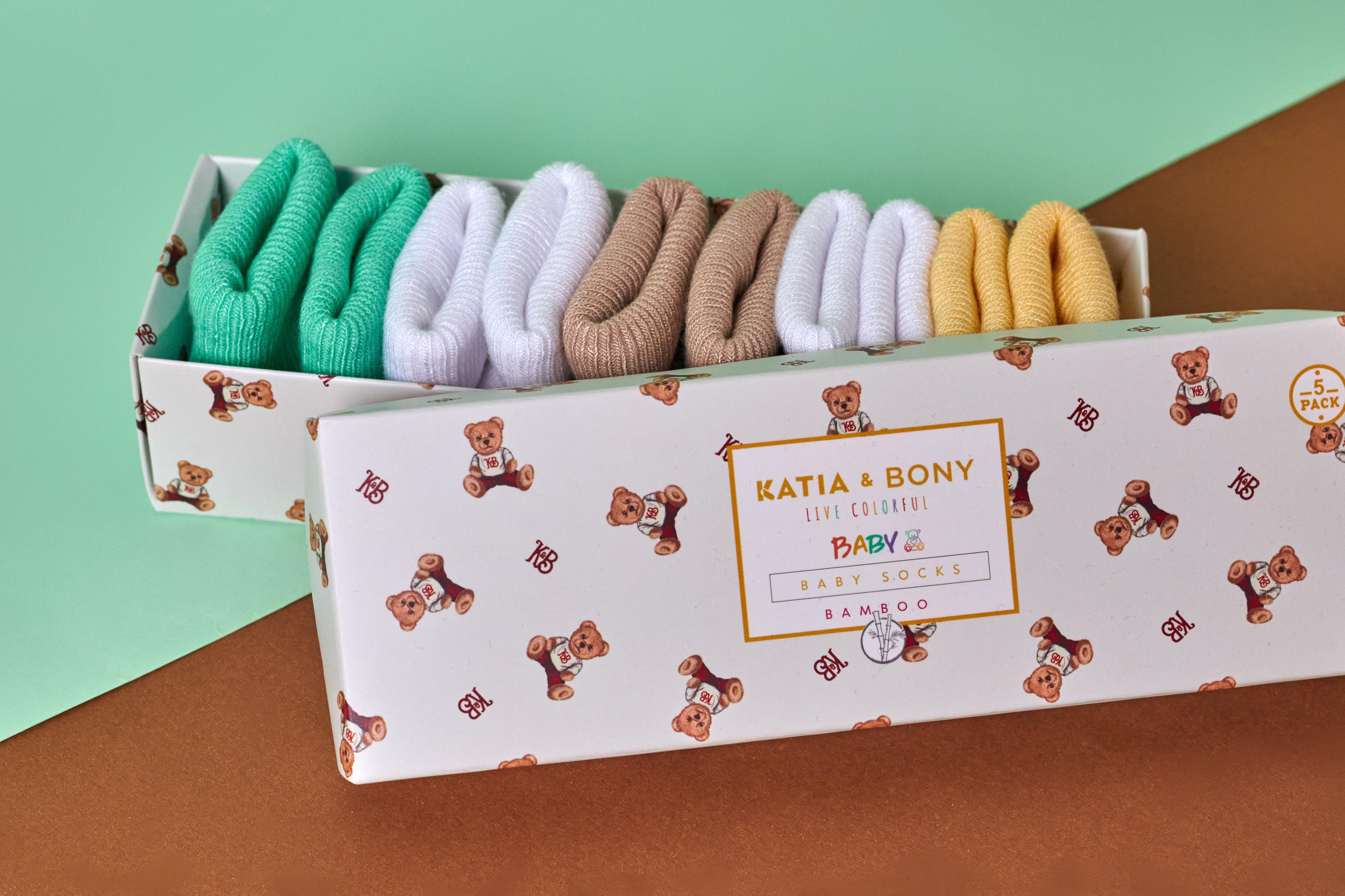 Baby Bamboo Socks 5-pack