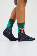Men's Patterned Golf Socks Boxed 3-Pack