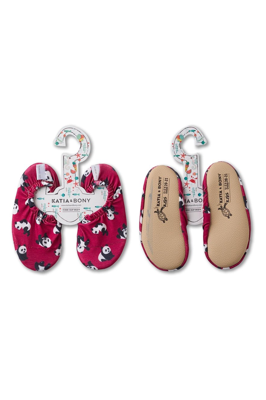 Boys Panda Non-Slip Swim Shoes