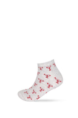 Men's Animal Patterned Ankle Socks 3-Pack