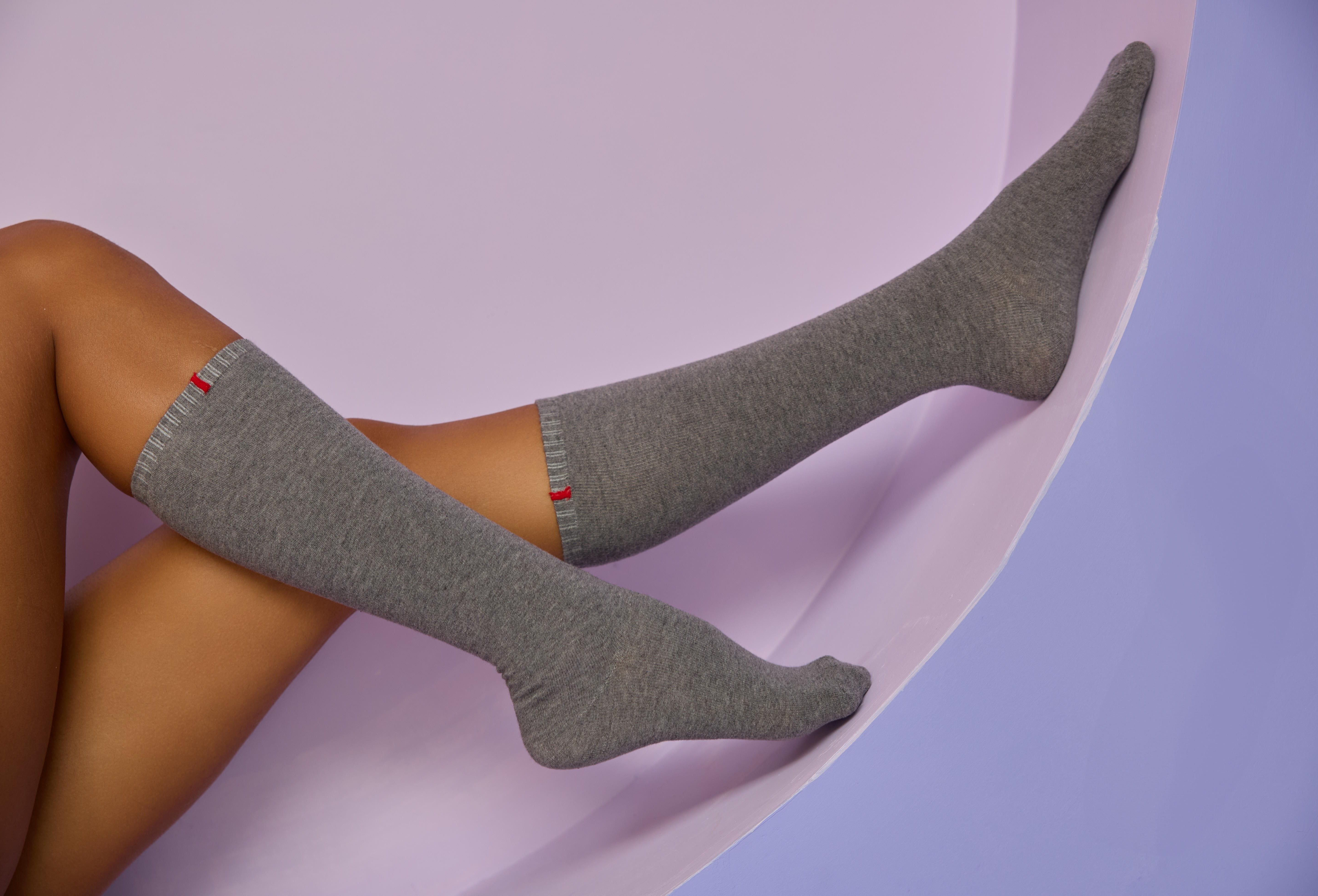Women's Family Basic Knee High Socks