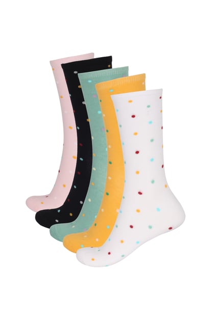 Women's Socket Socks Patterned 5-Pack