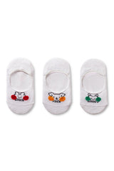 Girls animal ballerina socks 3-pack